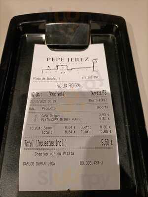 Cervecería Pepe Jerez