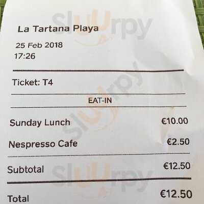 La Tartana Playa Has Now Moved To The View At La Tartana