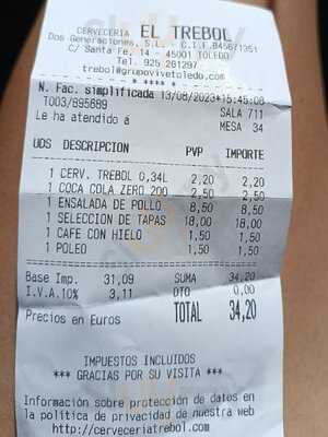 Cervecería El Trébol