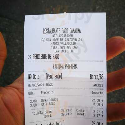 Restaurante Paco Canaima