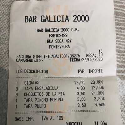 Bar Galicia 2000