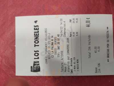 Los Toneles Bar Parrilla Burgos