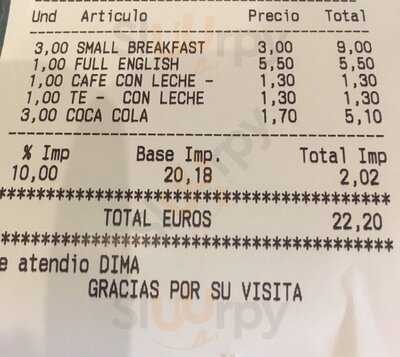 Cafetería Concierto