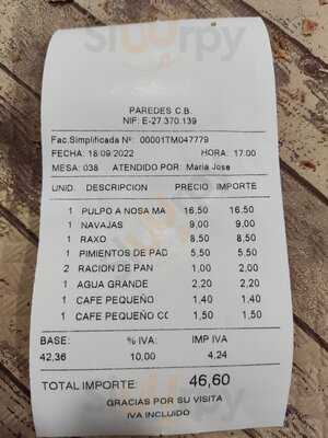 Pulpería -restaurante "o Xugo"