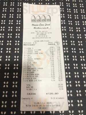 Restaurant Masia Can Jané