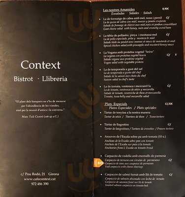 Cafè Context Llibreria