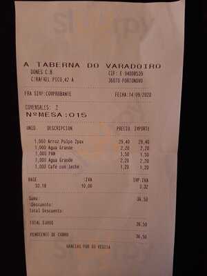 A Taberna Do Varadoiro