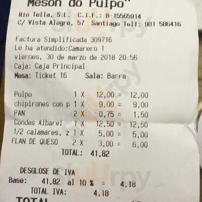 Mesón Do Pulpo
