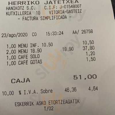 Restaurante Herriko Jatetxea