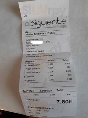 Alsiguiente Taberna Urbana