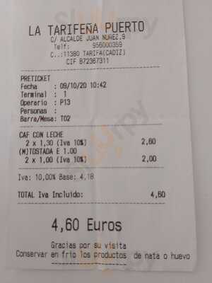 Pasteleria La Tarifeña