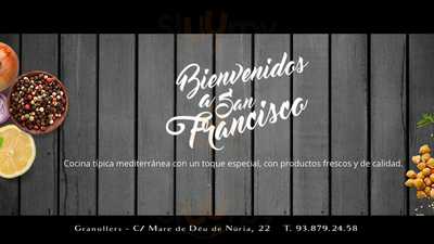 Sanfrancisco Cuina Mediterrànea