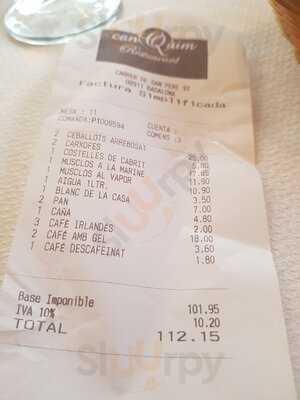Can Quim Restaurant