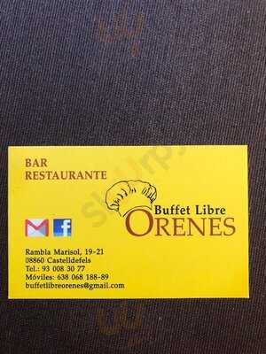 Buffet Libre Orenes