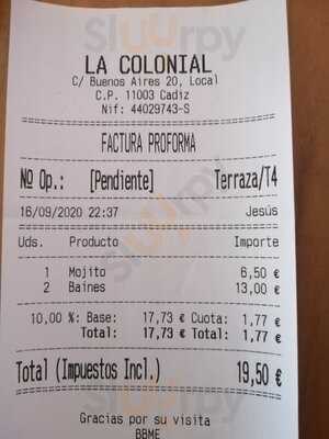 La Colonial -alamedacóctelbar