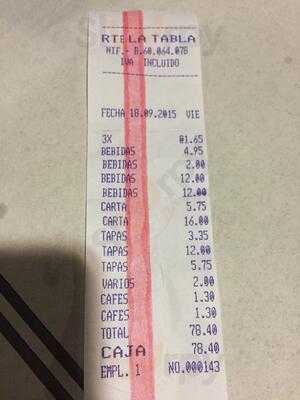 Restaurante La Tabla