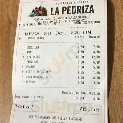 Restaurante Asador La Pedriza