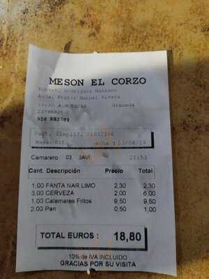 Meson El Corzo