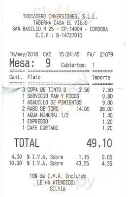 Taberna Casa El Viejo