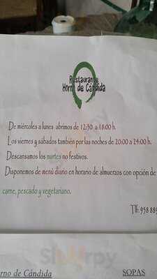 Restaurante El Horno De Cándida