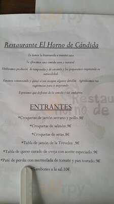 Restaurante El Horno De Cándida