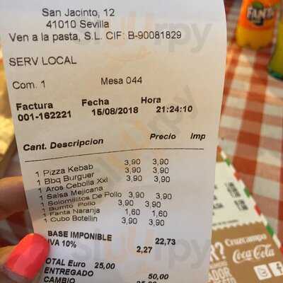 Pomodoro Pizza Pasta Burritos