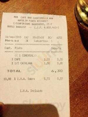 Café Bar Chantarella