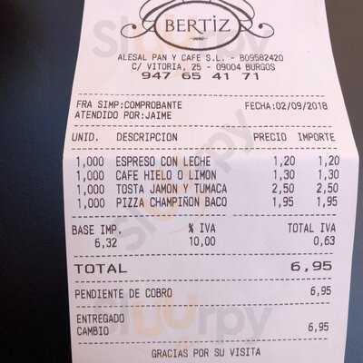 Bertiz Panaderia Y Cafeteria