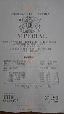 Cerveceria Taperia Imperial