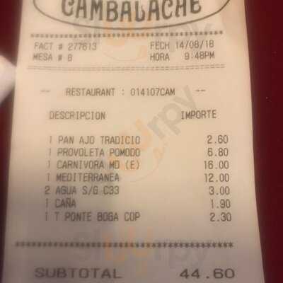 Restaurante Cambalache