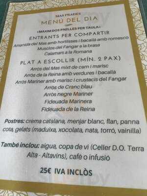 Arrocería Y Casa Rural Mas Prades