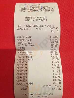 Pizzeria Bella Italia