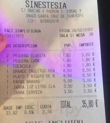 Sinestesia Gastroclub