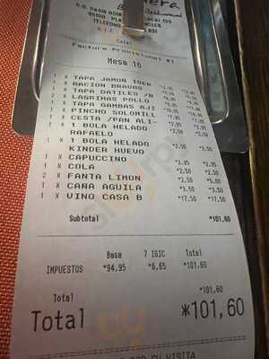 Restaurante Bandera Tapas Y Copas