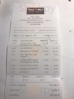 Restaurante All I Oli