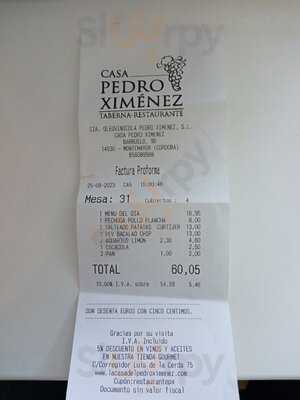 Taberna Casa Pedro Ximénez