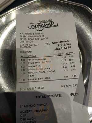 Restaurante Brisamar Grao