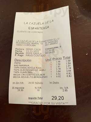 La Cazuela De La Espartería