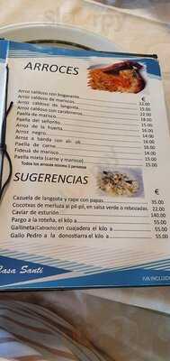 Restaurante Marisqueria Arroceria Casa Santi