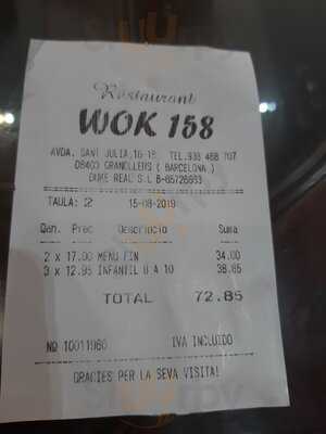 Wok158 Restaurante Cuatro Cocinas