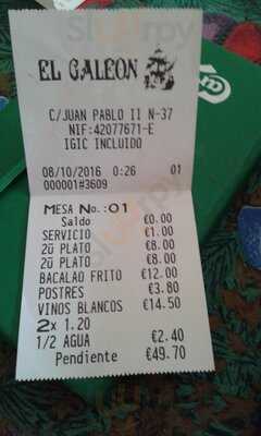 Tasca El Galeón