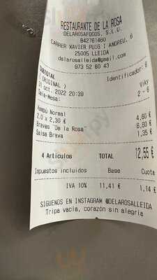 Restaurante De La Rosa