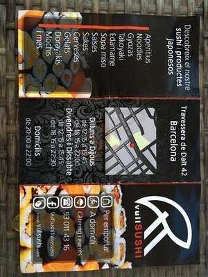 Vull Sushi Sant Cugat