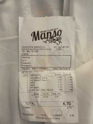 Panaderia Manso