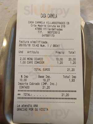 Restaurante Casa Carmela