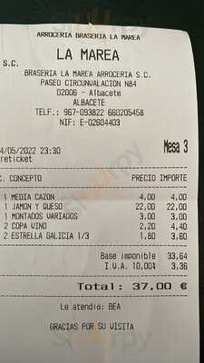 Braseria Arroceria La Marea