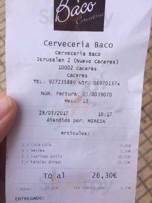 Cervecería Y Tapería Baco