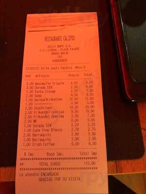 Belgisch Eetcafe Calypso