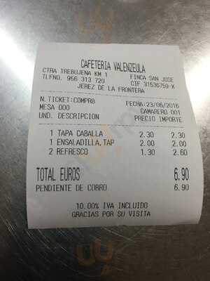 Cafetería Valenzuela