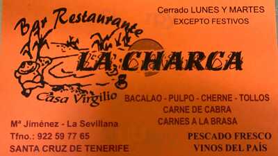 Restaurante La Charca